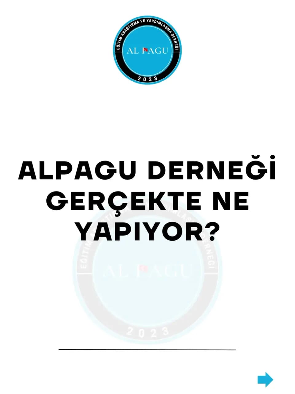 Alpagu Derneğinin çalışmalarını tanıtan Instagram paylaşımı